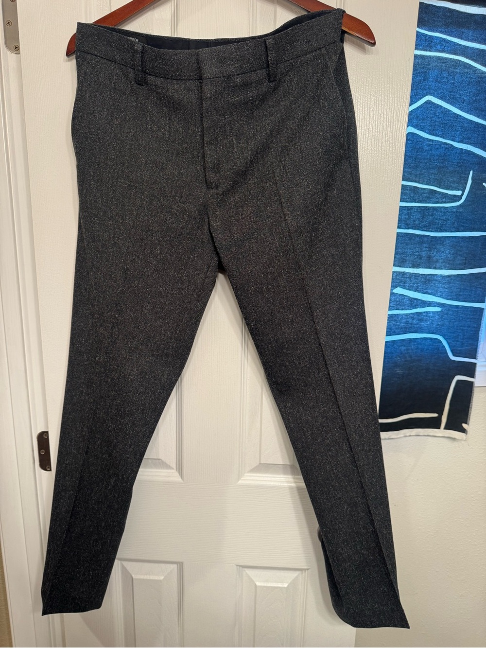 Nordstrom Men's Shop Slim Fit Pants in Black